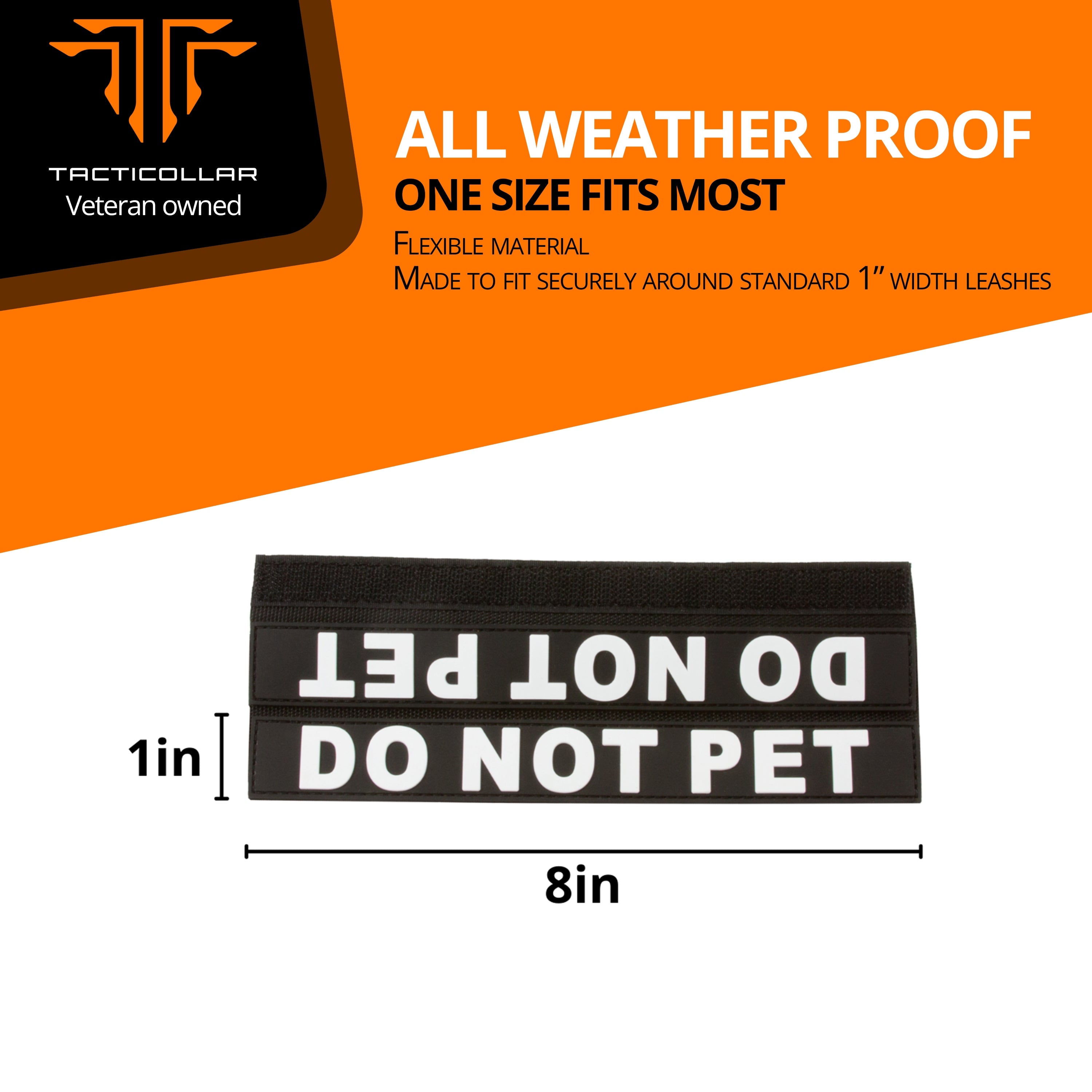 durable, flexible, bright leash sleeves