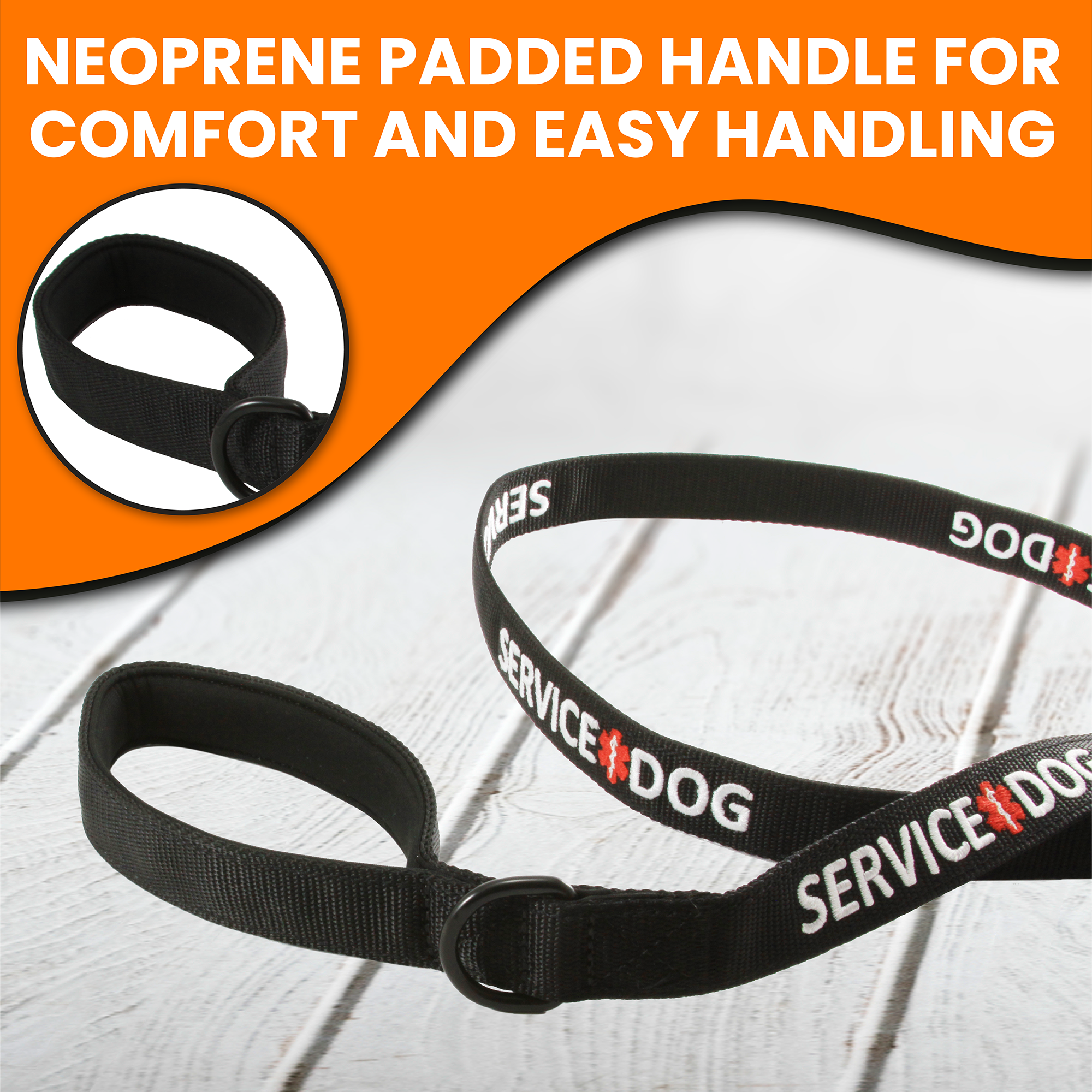 Service dog leash