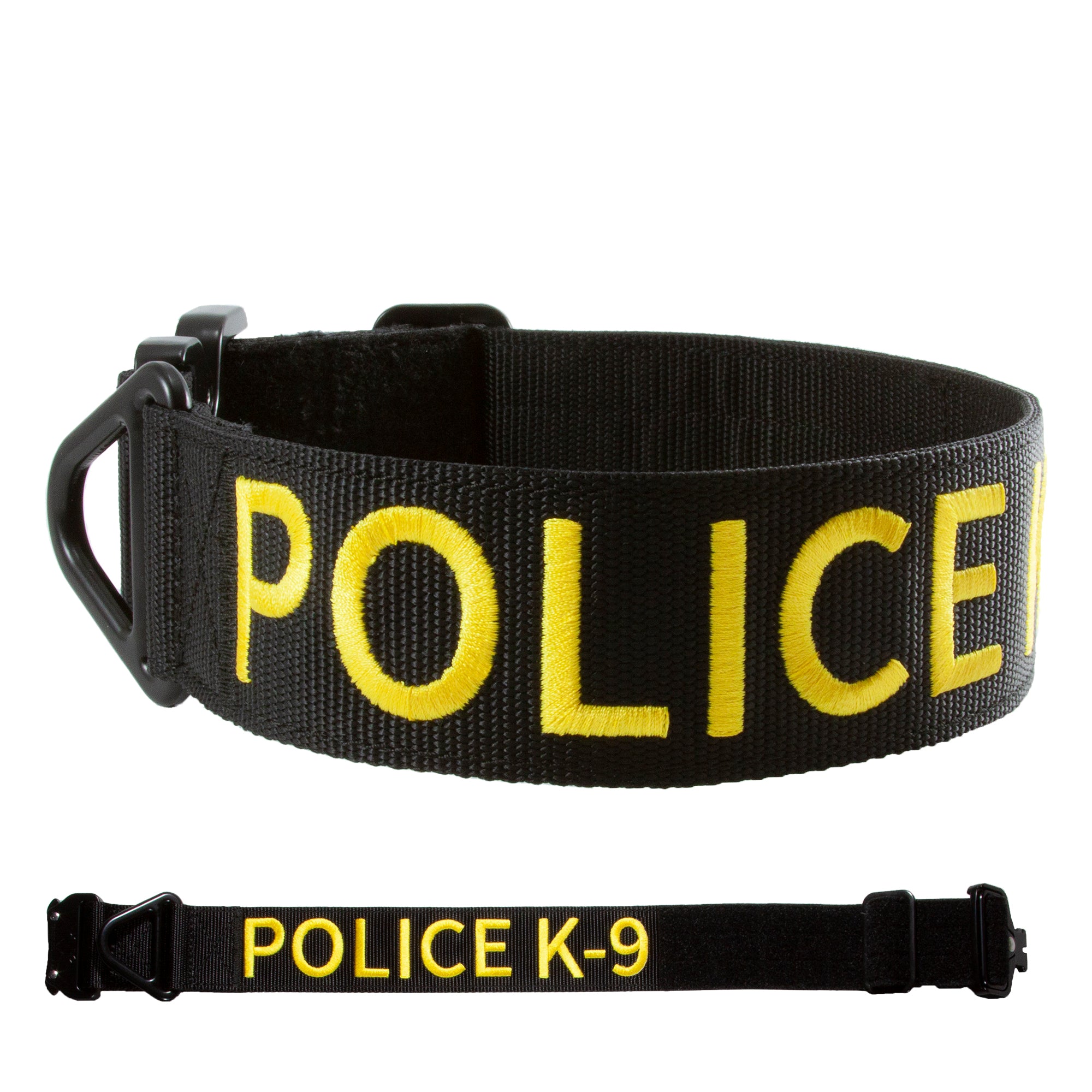 Police and Sheriff K-9 dog collars