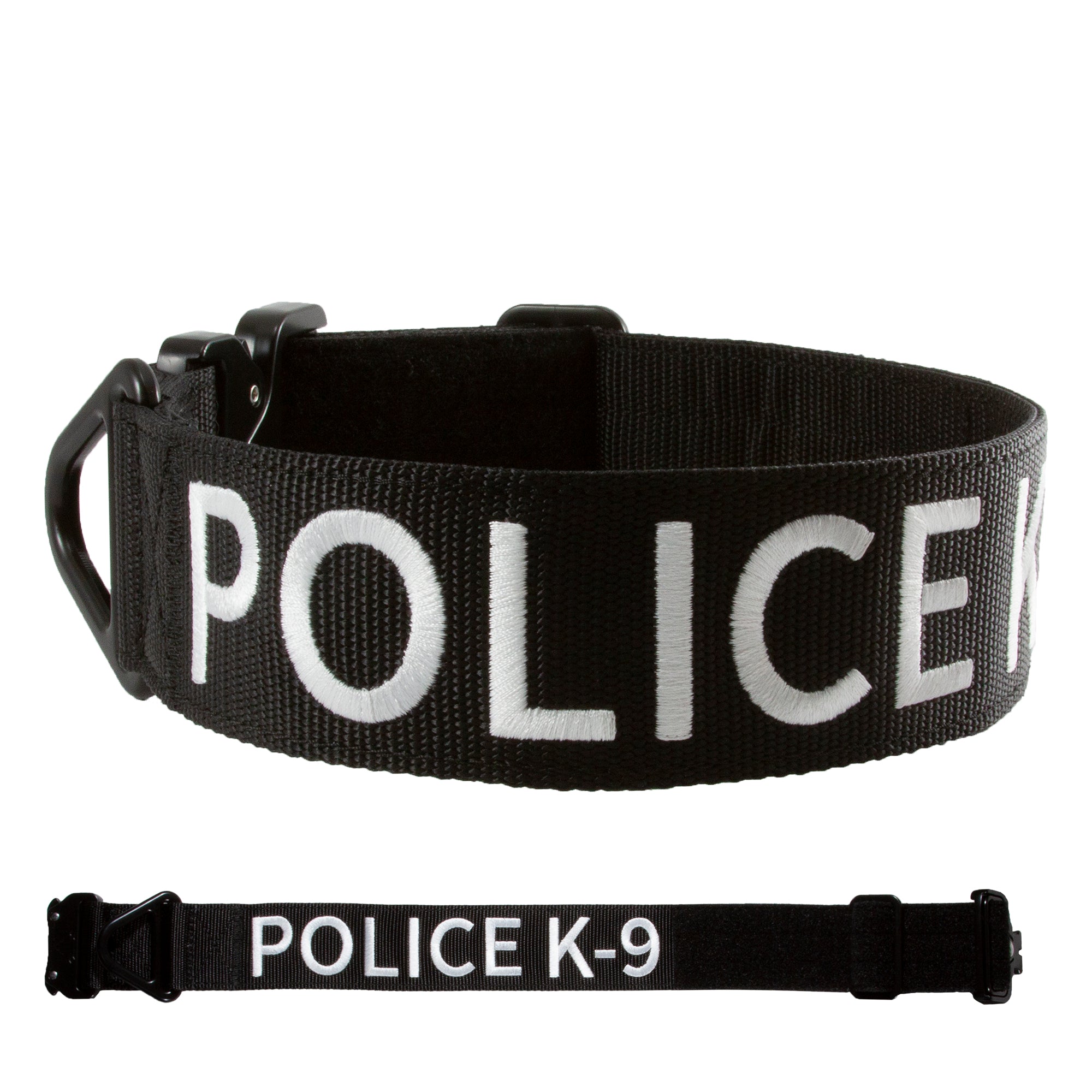 Police and Sheriff K-9 dog collars